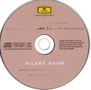 Hilary Hahn, London SO, Sir Colin Davis - Elgar: Violin Concerto; Vaughan Williams: The Lark Ascending (2004)