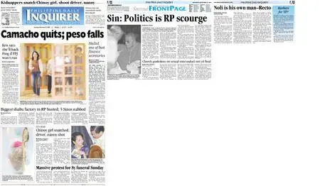 Philippine Daily Inquirer – November 22, 2003