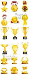 Golden Awards Vector