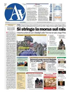 AVVENIRE 01 MARZO 2011