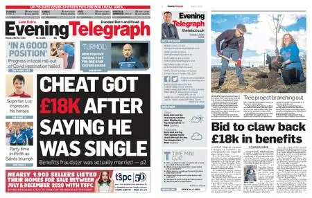 Evening Telegraph Late Edition – March 01, 2021