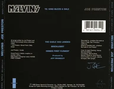 King Buzzo / Dale Crover / Joe Preston (Melvins solo EP's) (1992)