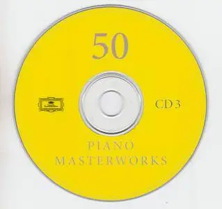 Various Artists - 50 Piano Masterworks (2017) {3CD Set Deutsche Grammophon 0289 482 8045 2}