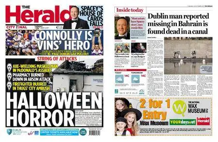 The Herald (Ireland) – October 31, 2017