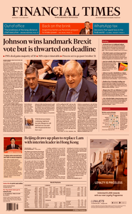 Financial Times UK – 23 October 2019