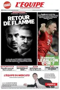L'Equipe du Vendredi, 30. Août 2013