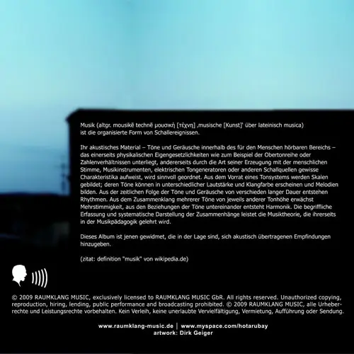 Hotaru Bay - For The Stranded (2010) {Raumklang Music}