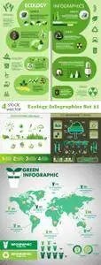Vectors - Ecology Infographics Set 21