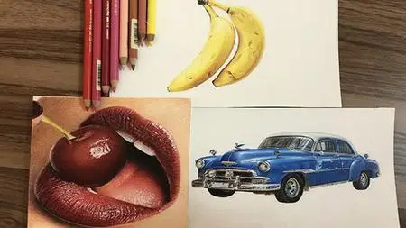 Realistic Drawing: Colored Pencil Drawing Art Course