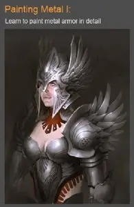 iDRAWGiRLS - Painting Metal I - Learn To Paint Metal Armor In Detail