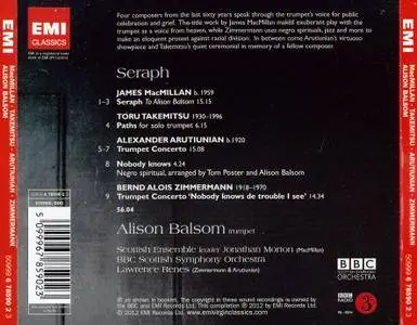 Alison Balsom - Seraph: Trumpet Concertos by MacMillan, Takemitsu, Arutiunian, Zimmermann (2012)