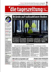Tageszeitung TAZ vom 12 August 2010