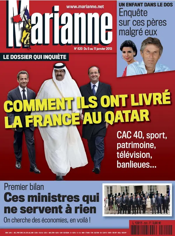 Marianne No.820 - 05 au 11 Janvier 2013