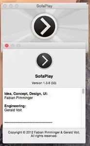 SofaPlay 1.3.6 Mac OS X