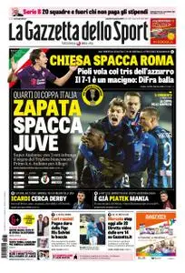 La Gazzetta dello Sport Roma – 31 gennaio 2019