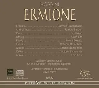 David Parry, London Philharmonic Orchestra - Gioachino Rossini: Ermione (2010)