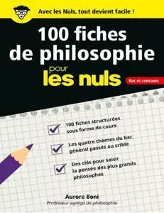 Aurore Boni, "100 Fiches de Philosophie pour les Nuls"