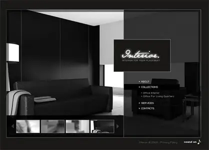 Interior for your Placement - Flash Site Template