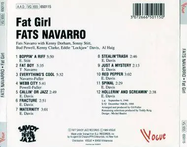 Fats Navarro - Fat Girl (1977) Reissue 1989