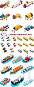 Vectors - Isometric Transport Set 7