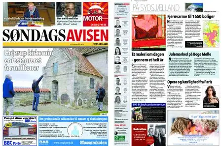 Søndagsavisen Sydsjælland – 14. november 2019