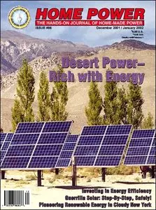 Home Power Magazine - December 2001-January  2002 (Issue 86)