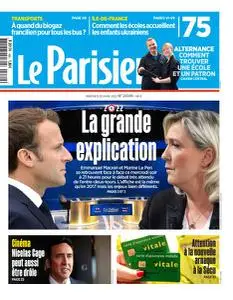 Le Parisien du Mercredi 20 Avril 2022