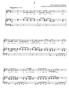 7 - Prince, Prince & The New Power Generation (Piano-Vocal-Guitar)
