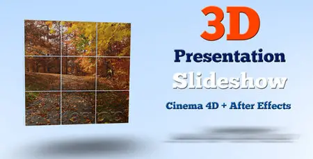 3D Presentation Slideshow - Project for After Effects & Cinema 4D (VideoHive)