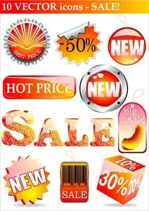 sale vector