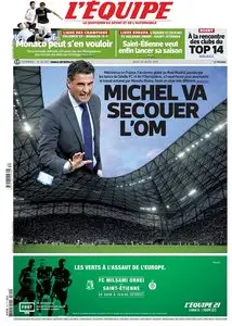 L'Equipe du Jeudi 20 Août 2015