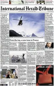 International Herald Tribune July 13 2012