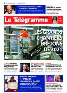 Le Télégramme Guingamp – 03 janvier 2021