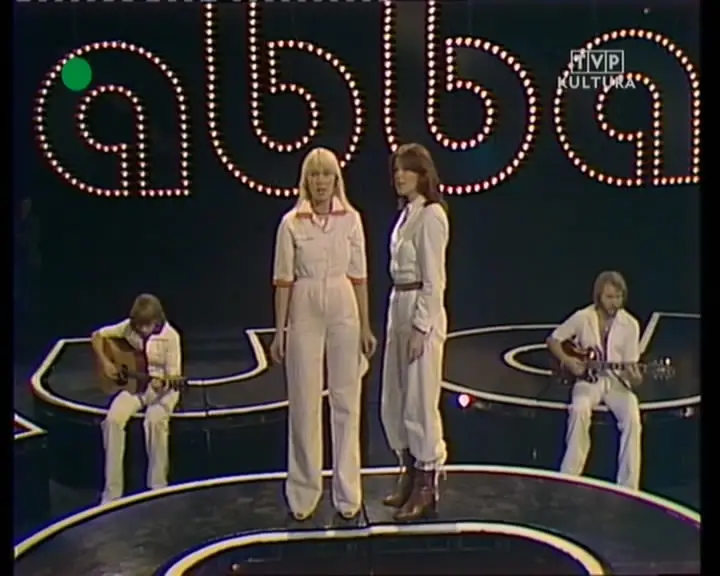 Зарубежная эстрада видео 80. Абба 1976. ABBA - Fernando (1976). Абба в студии. ABBA - in Studio 2, Live in Poland (1976).