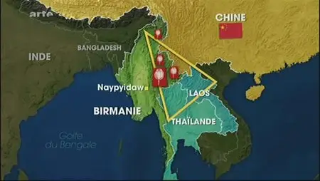 (Arte) Le dessous des cartes : Qui s'intéresse à la Birmanie ? (2sur2) (2012)