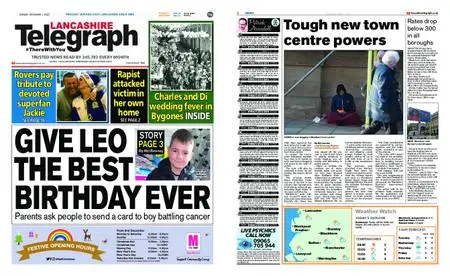 Lancashire Telegraph (Blackburn, Darwen, Hyndburn, Ribble Valley) – December 01, 2020