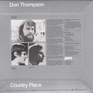 Don Thompson - Country Place (1975) {PM--Muzak Japan MZCS-1271 rel 2013, Paper Sleeve, SHM-CD}