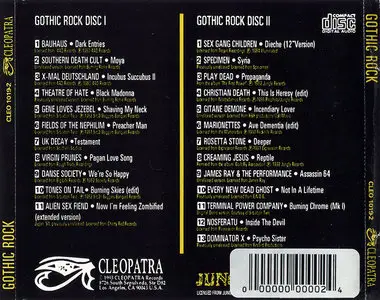 VA - Gothic Rock: Vol. 1 (1993) 2CD Set