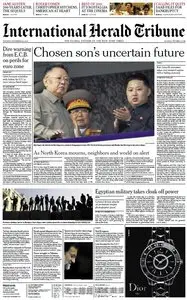 International Herald Tribune 2011.12.20