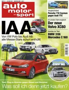 Auto Motor und Sport – 24. Mai 2017