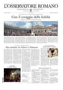 L'Osservatore Romano - 14.05.2013