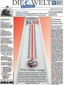 Die Welt Kompakt vom 16 Juni 2014