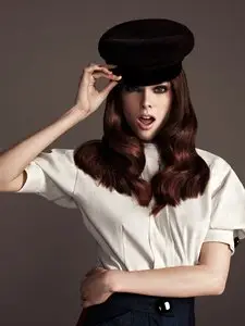 Coco Rocha by Matthias Vriens-Mcgrath for ELLE UK August 2011