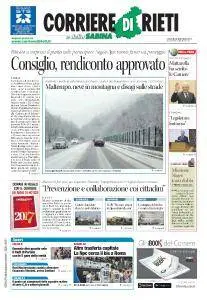 Corriere di Rieti - 29 Dicembre 2017