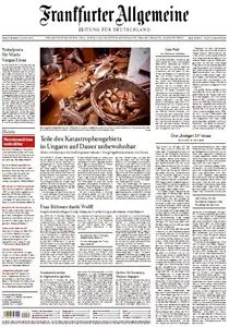 Frankfurter Allgemeine Zeitung mit RMZ vom 8. Oktober 2010