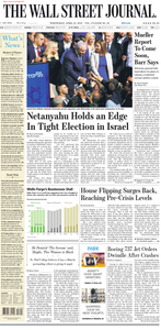 The Wall Street Journal – 10 April 2019