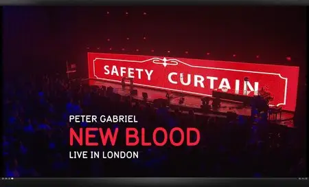 Peter Gabriel - New Blood.  Live in London (2011) [HDTV, 1080i]