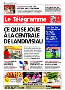 Le Télégramme Concarneau – 03 juin 2021