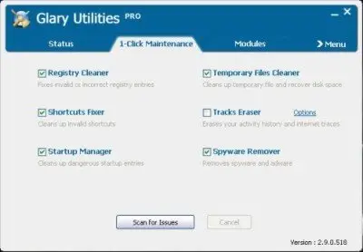 Glary Utilities PRO 2.10.0.622 Multilanguage Portable