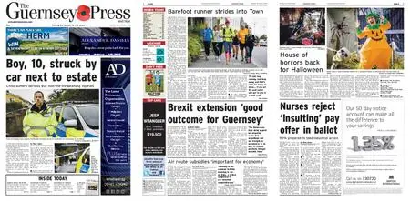 The Guernsey Press – 29 October 2019